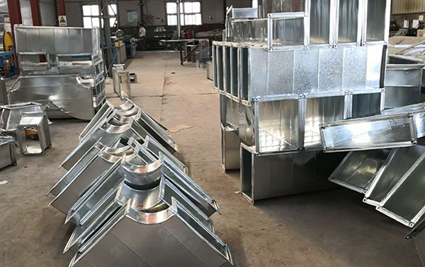 青岛二中订购我司风管已发货