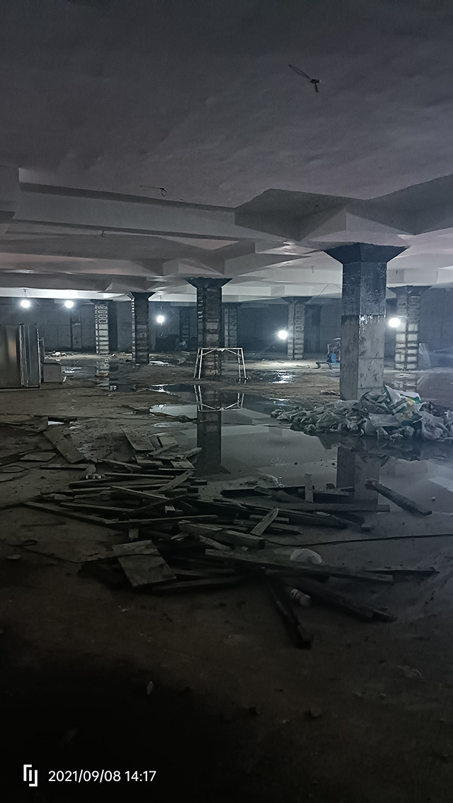 罗山县第三实验小学地下车库主体结构加固 - 香港资科免费大全